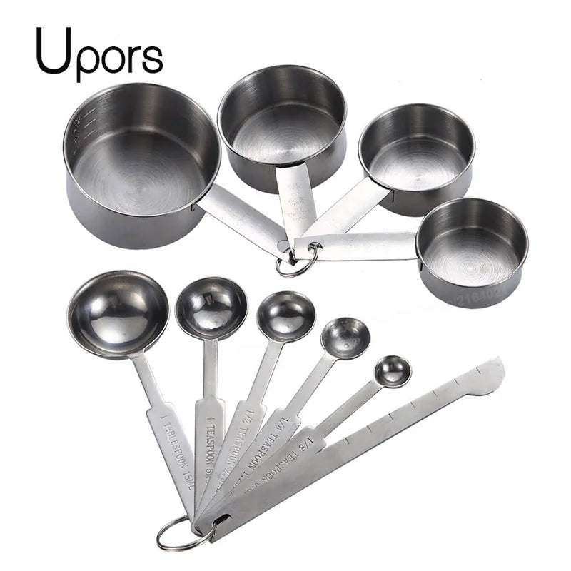 Conjunto de Colheres Medidores de Cozinha Empilháveis