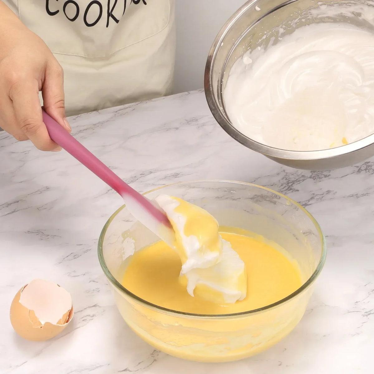Espátula de Silicone para Confeitaria Translucida