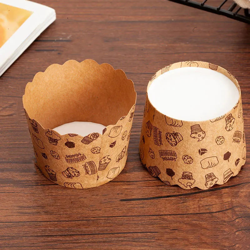 Moldes de Papel Antiaderente para Mini cupcakes 50 pzas