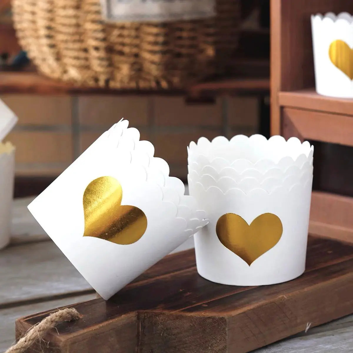 Moldes de Papel para Muffins e Cupcakes