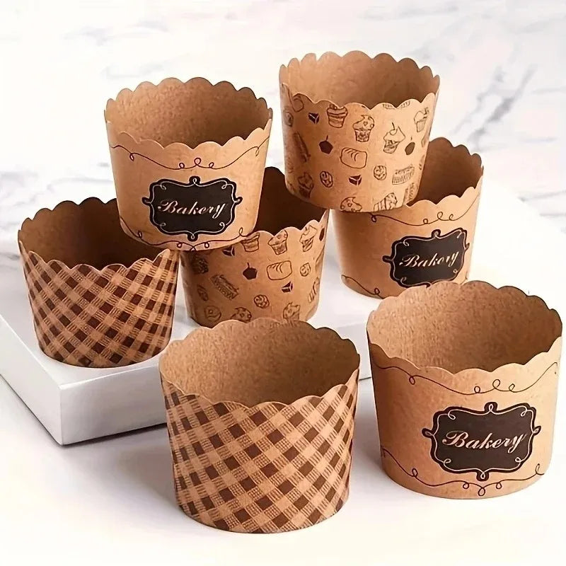 Moldes de Papel Antiaderente para Mini cupcakes 50 pzas