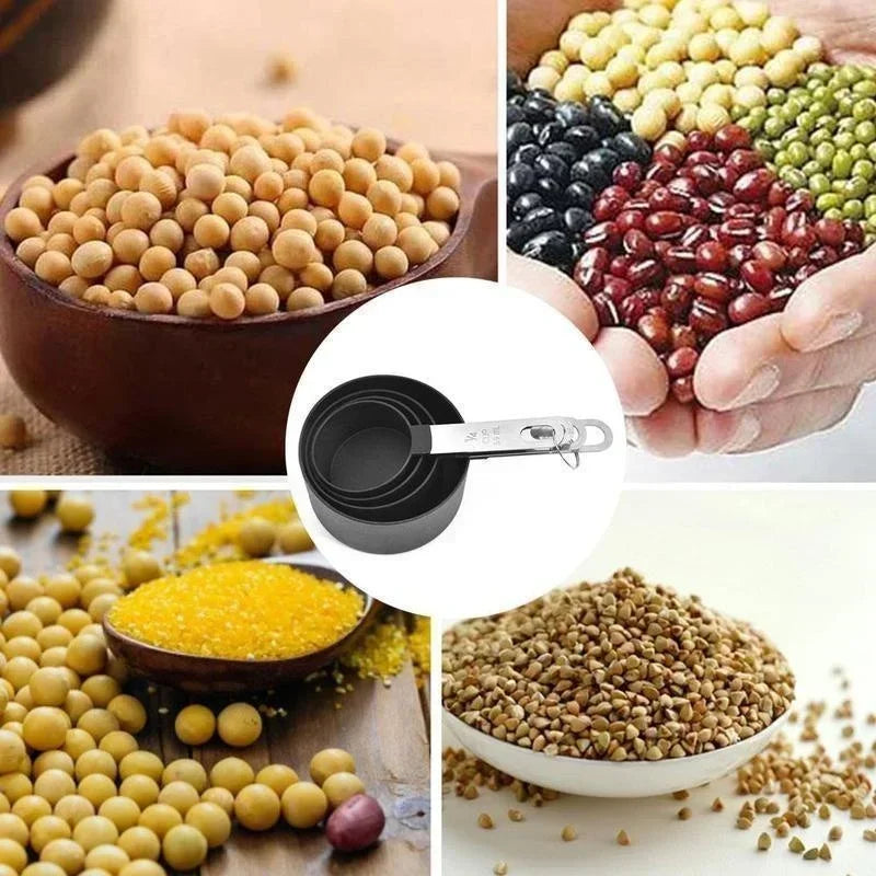 Colher  e Copo Medidor Multiusos para Cozinha