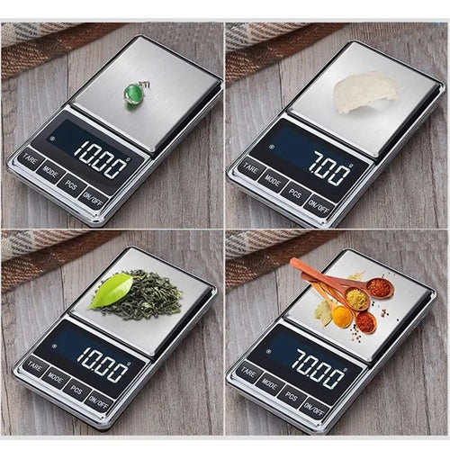 Balança Digital de Alta Precisão para Confeitaria(500g/ 0.01g)