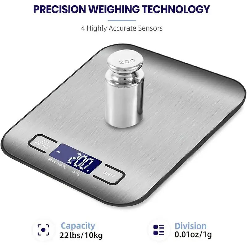 Balança Digital com Display  LED 10 kg/1kg