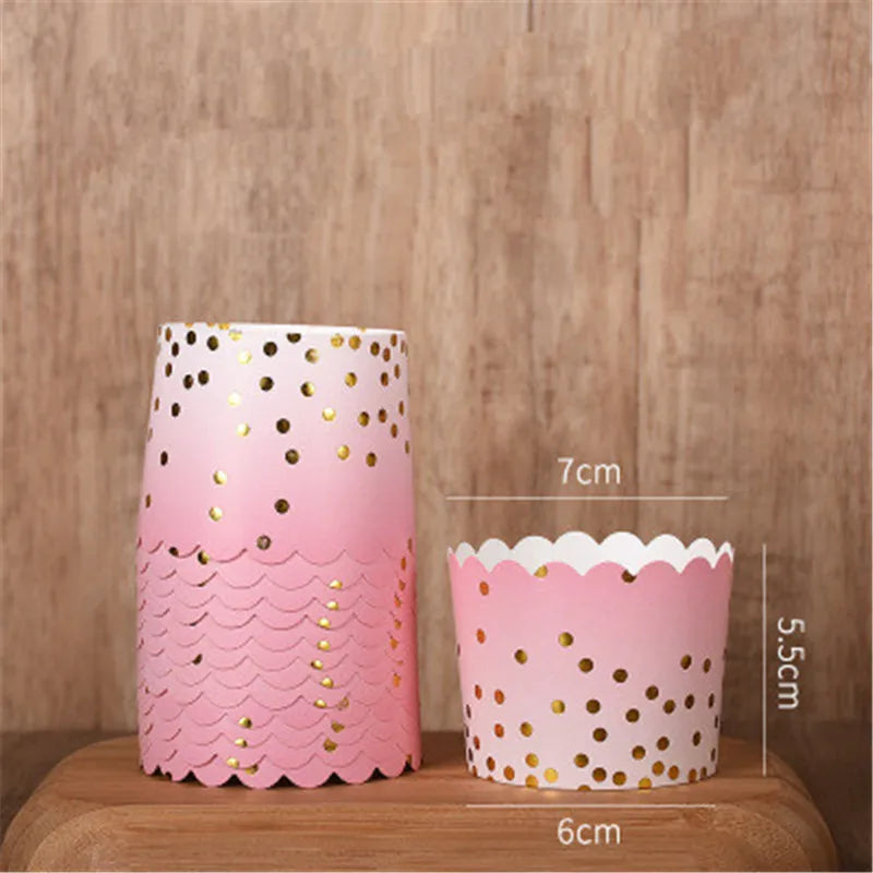 Moldes de Papel para Muffins e Cupcakes