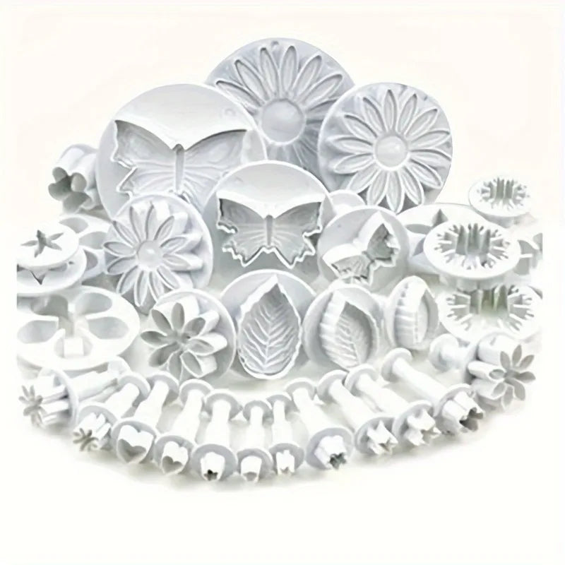 Kit Cortadores com Expulsor para Fondant