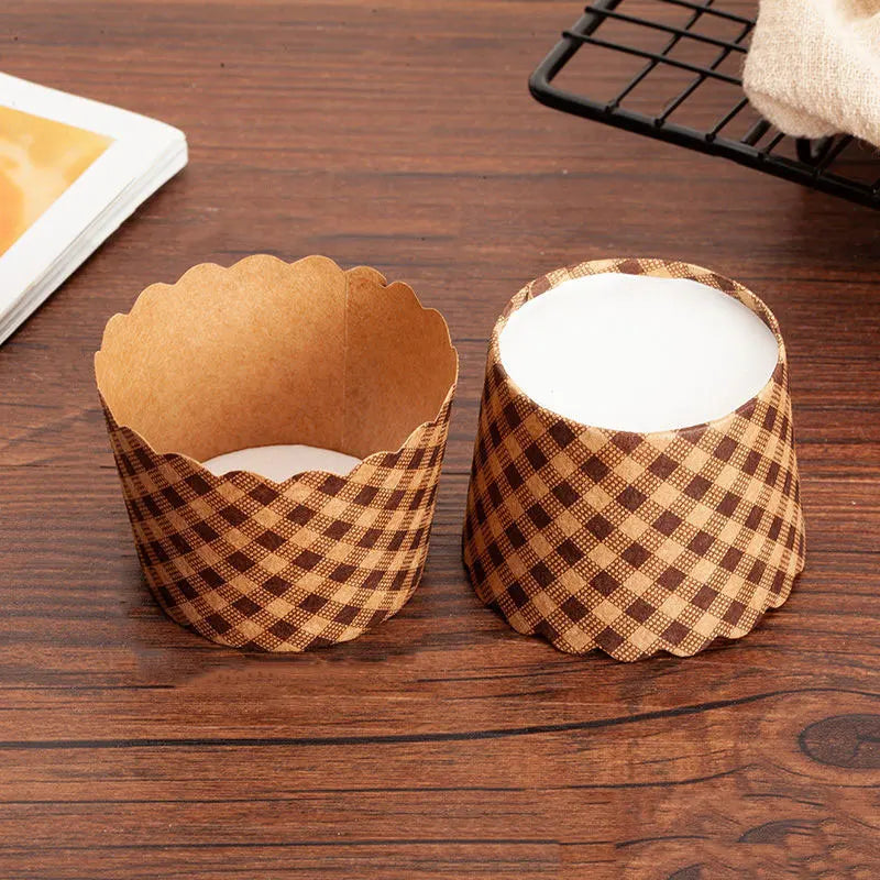Moldes de Papel Antiaderente para Mini cupcakes 50 pzas