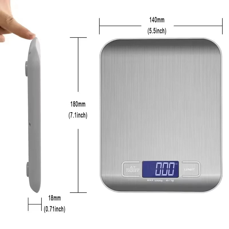 Balança Digital com Display  LED 10 kg/1kg