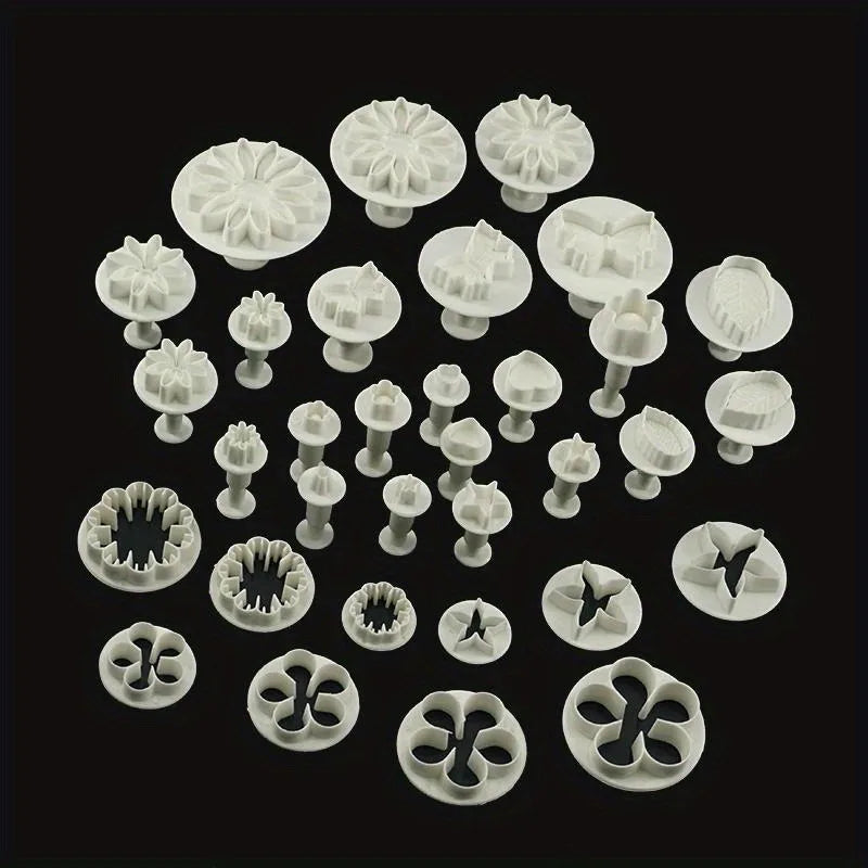 Kit Cortadores com Expulsor para Fondant