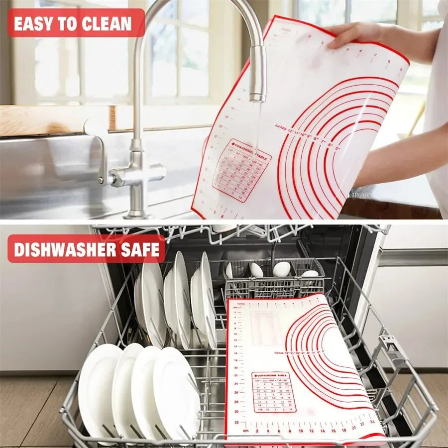 Tapete de Silicone para Massa e Pastelaria