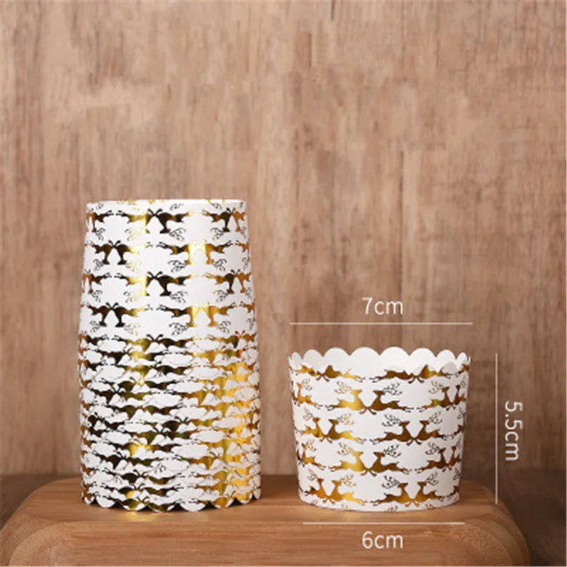 Moldes de Papel para Muffins e Cupcakes