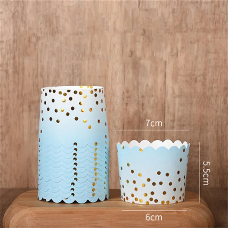 Moldes de Papel para Muffins e Cupcakes