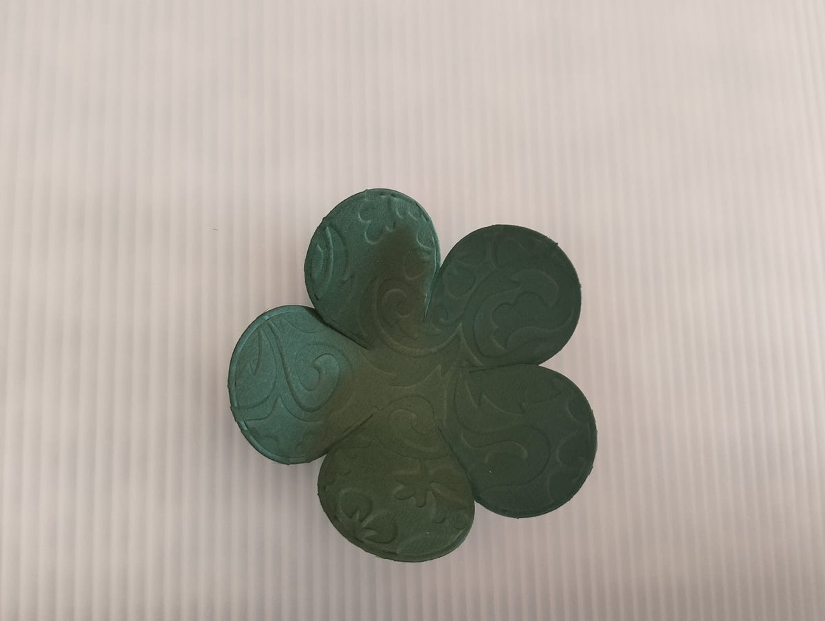 Forminhas Artesanal Flor em papel Texturizado(Alta Gramagem)